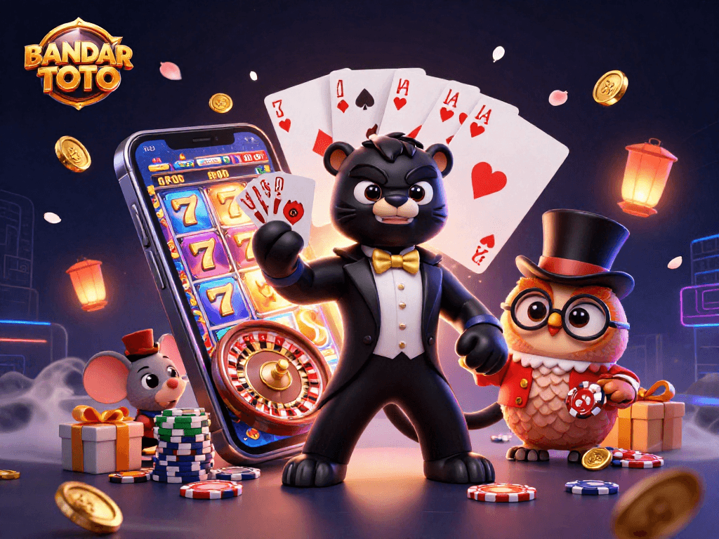 BANDAR TOTO delivers thrilling 3D casino action with stylish characters and dynamic games.