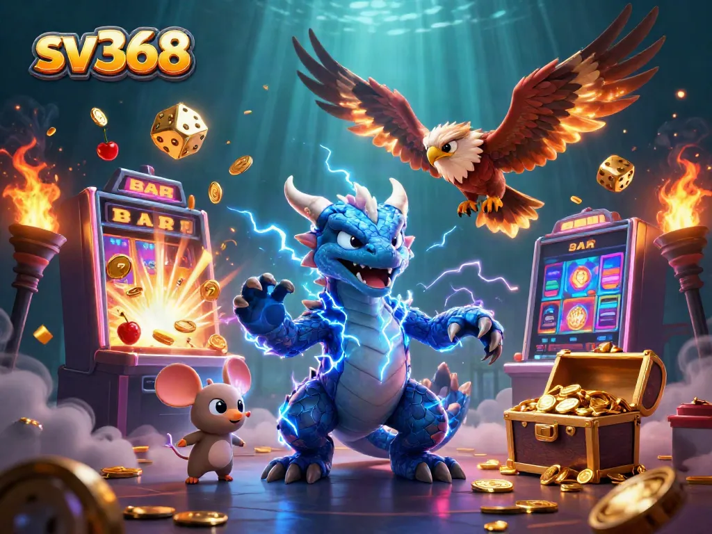 Engage in thrilling gaming action at sv368 with colorful slots, dynamic characters, and excitement.