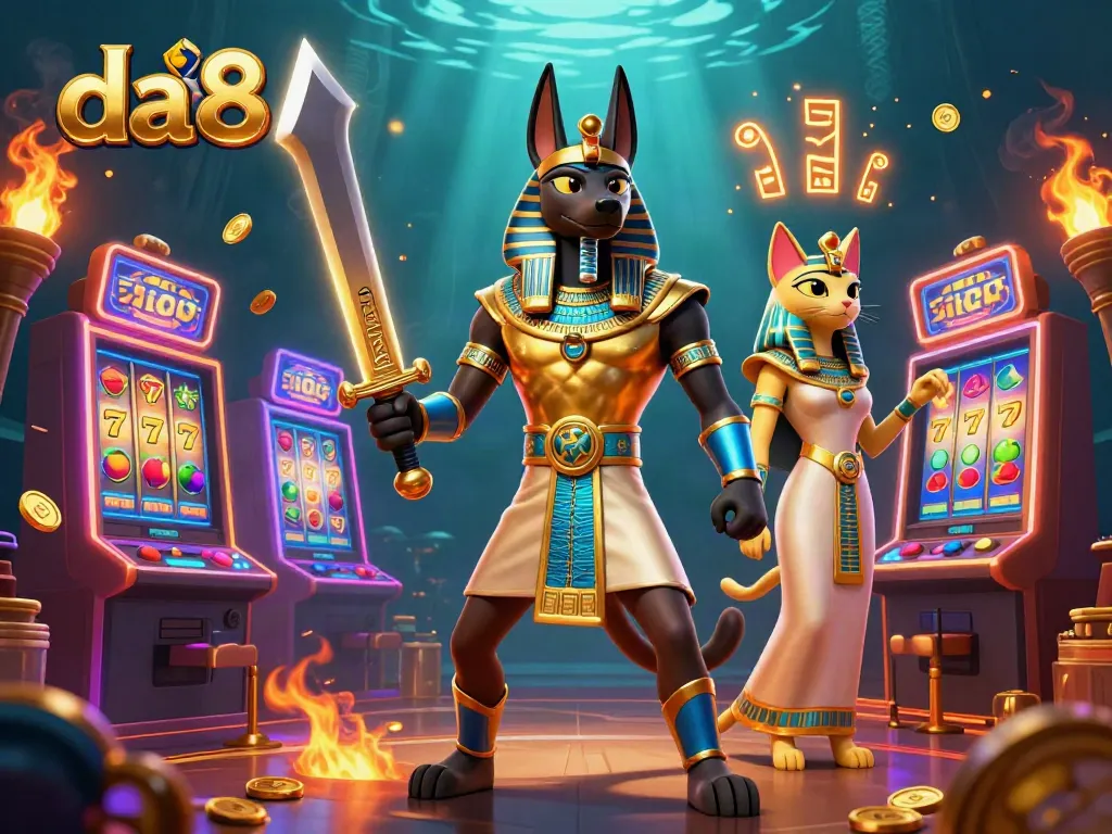 Experience the excitement at da88 with winning slots featuring Anubis and thrilling visuals.