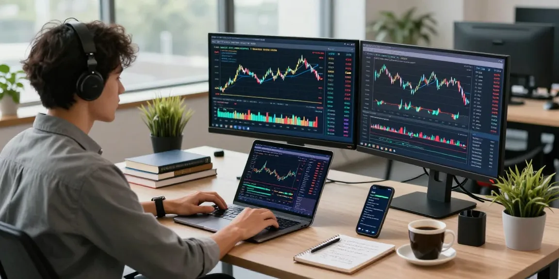 Spot gold real-time API in action at a modern trading workspace with live forex data and analysis tools.