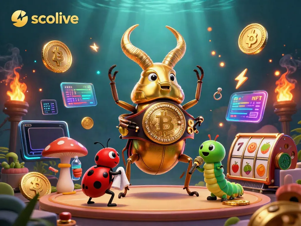 Experience high-stakes betting excitement with socolive's vibrant casino illustration showcasing a dynamic boxing scene combined with crypto elements.