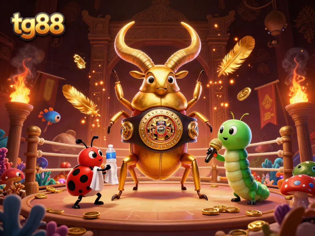 Experience thrilling fish shooting with tg88 in this dynamic 3D casino illustration featuring exciting underwater elements.