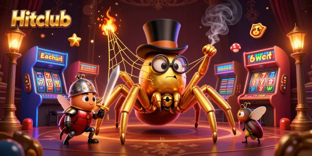 Engage with Hitclub's thrilling casino games featuring exciting characters and dynamic gaming elements.